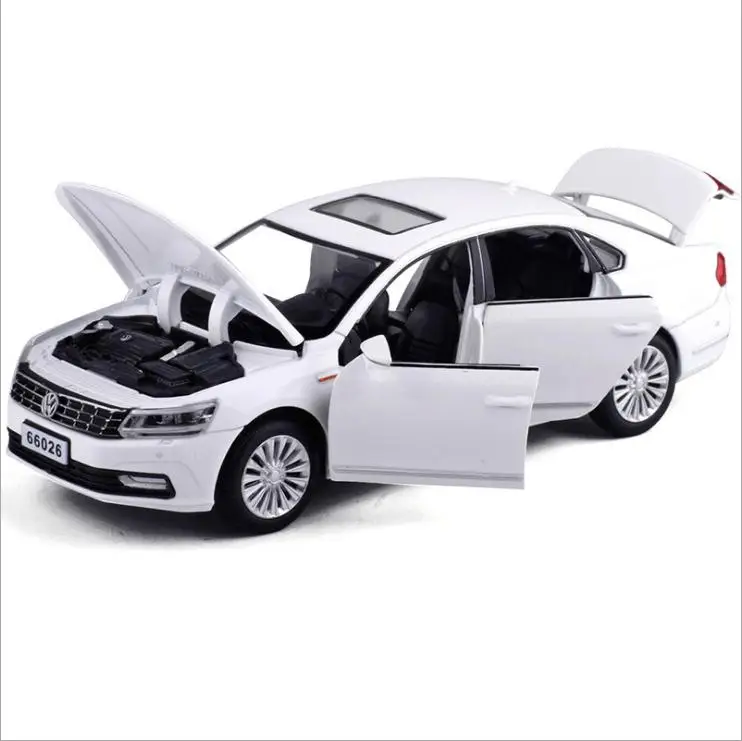  1:32 alloy pull back carhigh simulation Passatdeicast metal model6 open the door toy vehiclesmusica