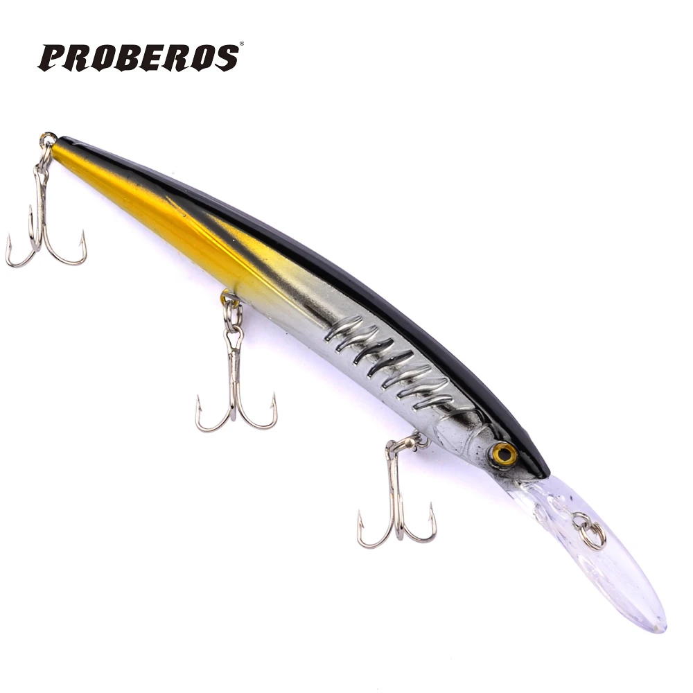 1pc High Quality Fishing lure 5.8"-14.73cm/0.435oz-12.35g Fishaing bait 6# high carbon steel hook fishing tackle DW-1302