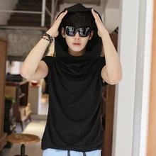 2016 Summer Neutral Handsome Metrosexual Hoodie Streetwear T Shirt Men Men Tee Shirts Casual Hip Hop