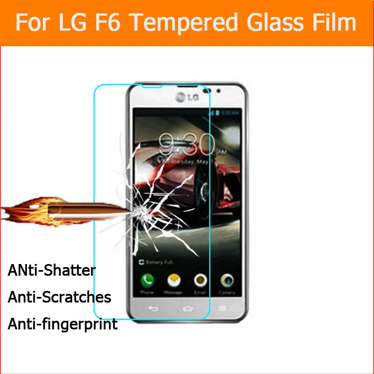 Горячая закаленная пленка из закаленного стекла для LG Optimus G F6 стеклянная Zone 3 III