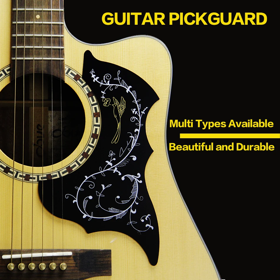 029_B Union Jack-B Healing Shield Premium Acoustic Guitar Pick Guards Basic Type