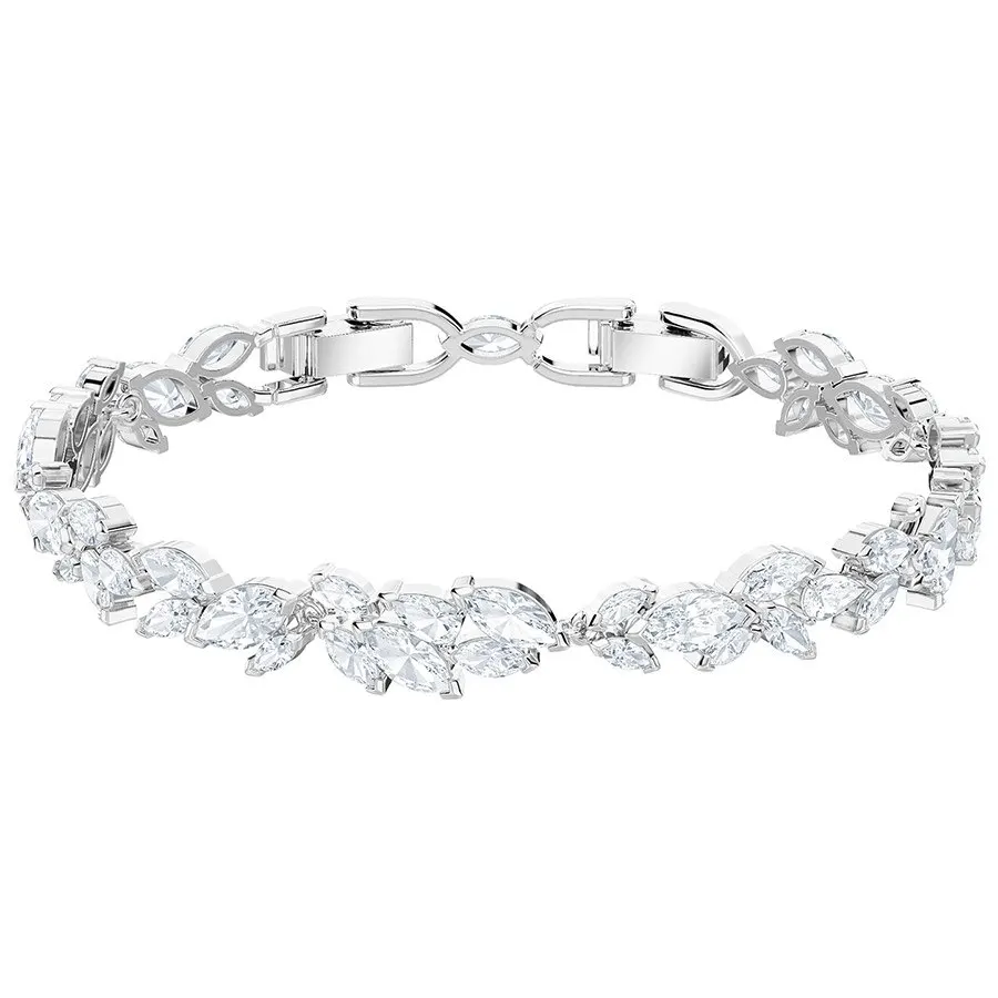 

2018 New Autumn Full Diamond Bracelet High Quality LOUISON BRACELET WHITE Jewelry for Women's Birthday Gift