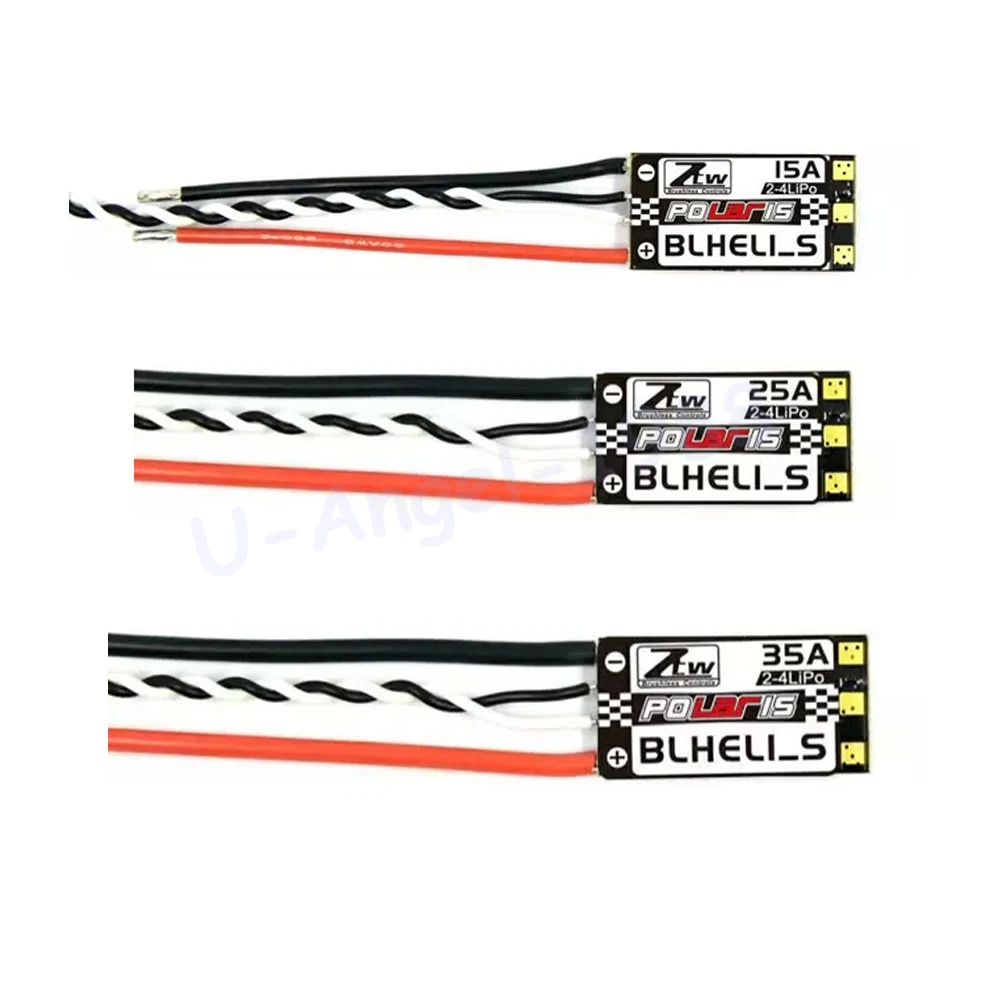 4pcs/lot ZTW Aurora race professional electronic speed control BLHELIS BB2 15A/25A/35A ESC surpport 16.2 for QAV racing drone