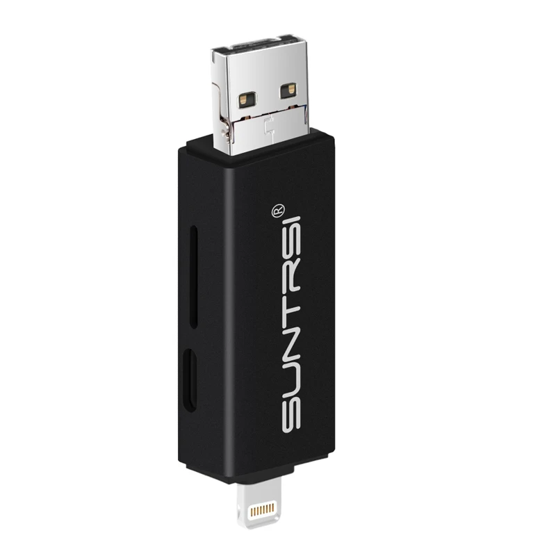 Suntrsi OTG кард-ридер 6 в 1 Micro SD, TF, USB кард-ридер высокоскоростной смарт-карта USB считыватель карт памяти USB