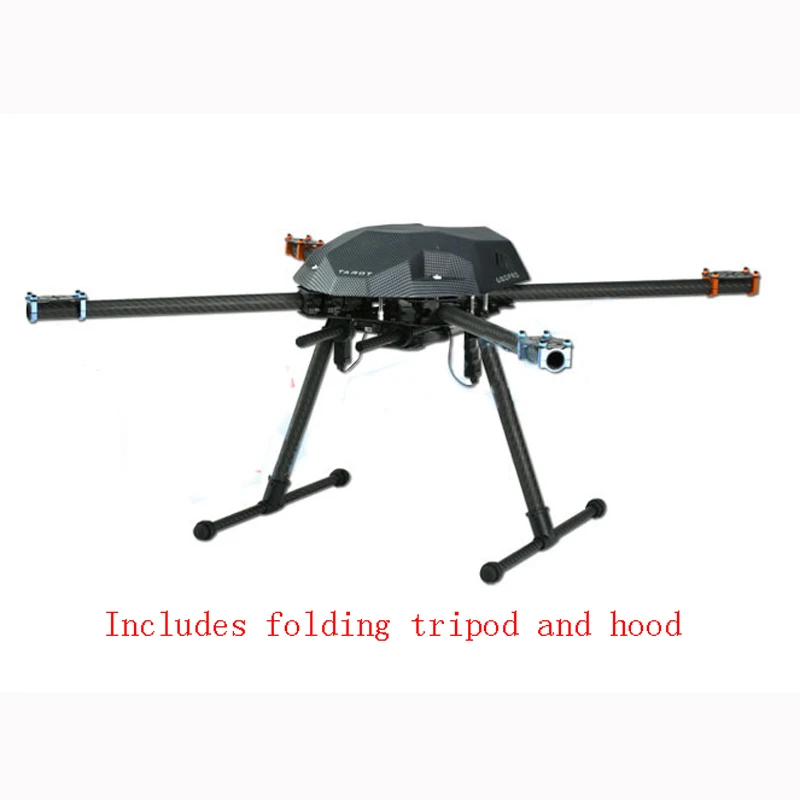 Ormino Quadcopter frame tarot XS690 складной карбоновый трубчатый Квадрокоптер Дрон вертолет rc