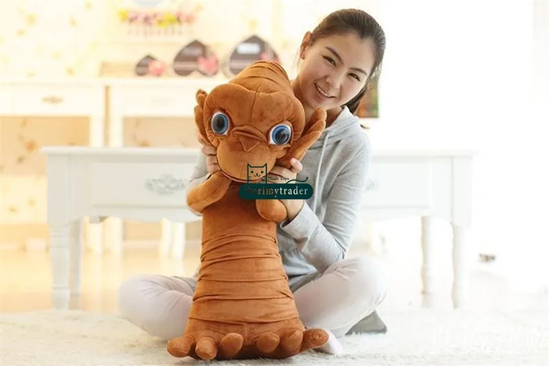 Dorimytrader 27'' 68cm Lovely Stuffed Soft Plush Cute Giant ET Alien Toy, Free Shipping DY60807 (8)