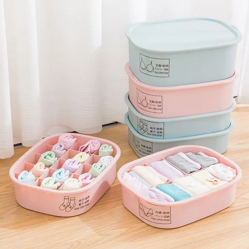 Underwear Bra Socks Storage Box Wardrobe Closet Organizer Drawer Box