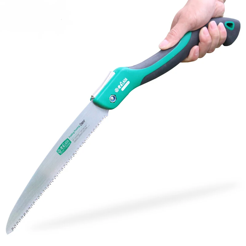 LAOA 10 Inch Folding Saw Portable Trimming Saw Folding Fruit Tree Pruning Garden Yard Tool