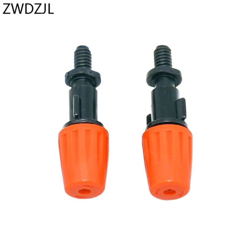 

Garden Irrigation Thread Atomizing nozzle Adjustable Drippers Sprinkler water mist sprinkler misting system adapter 100pcs