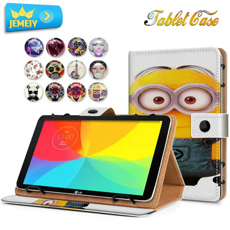 8'' Universal Tablet Leather Case For LG G Tablet 8.3 V500 /G Pad X8.3