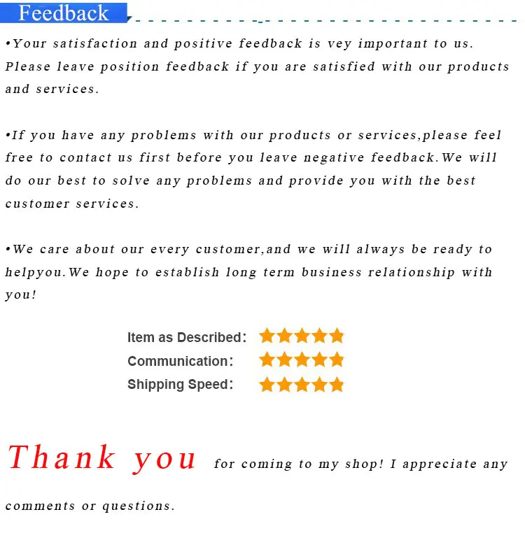 feedback