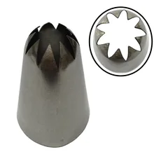 1 Pcs 352 Grande Confeiteiro Piping Bico Russa Dicas de Pastelaria Ferramentas de Cozimento Cupcake Decoração de Bolos Ferramenta Bicos de Aço Inoxidável