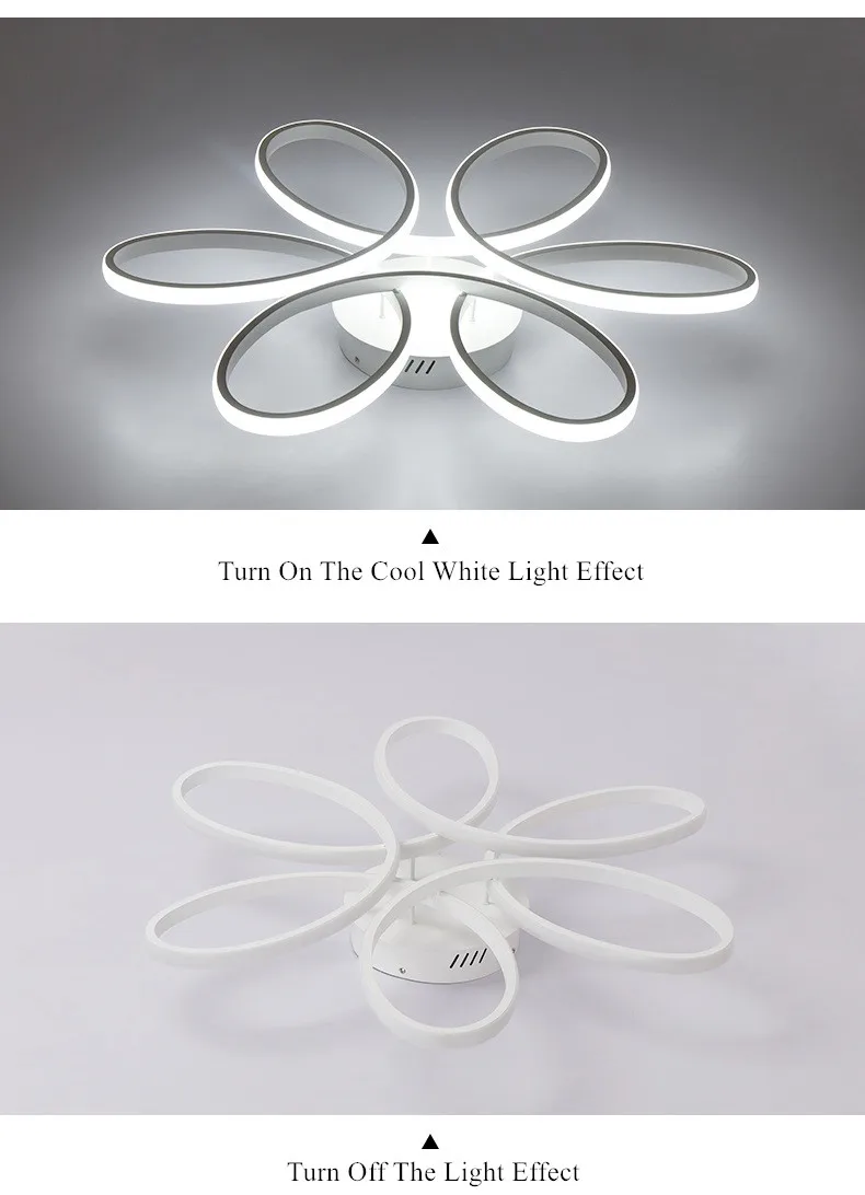 Surface Mounted Modern Ceiling Lights For Living room Kitchen Bedroom Remote Control Indoor Lighting Ceiling Lamp Fixtures 8