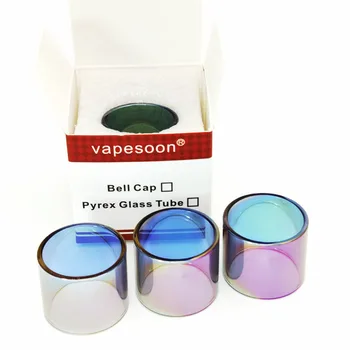 

VapeSoon 3pcs Rainbow Glass Tube For TFV12 Prince 5ml Atomizer TANK