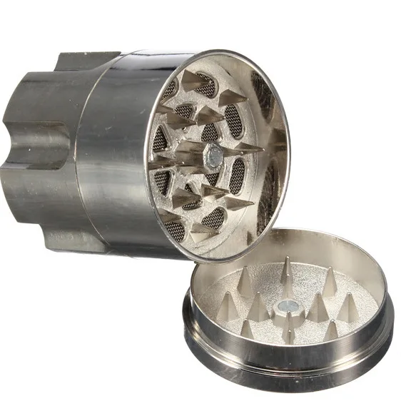 

2018 new design 3 layers Herb Tobacco Grinder Metal Smoking Weed grinders Shredder Crusher
