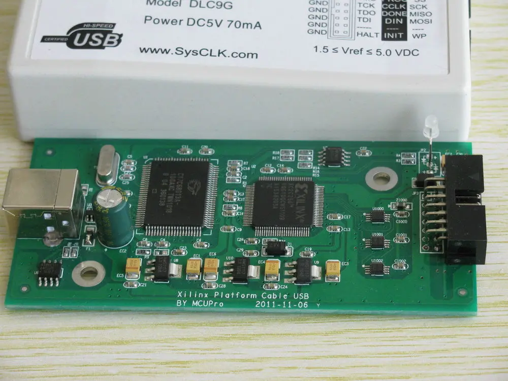 Платформа XILINX USB для загрузки кабеля Jtag программатор для FPGA CPLD C-Mod XC2C64A