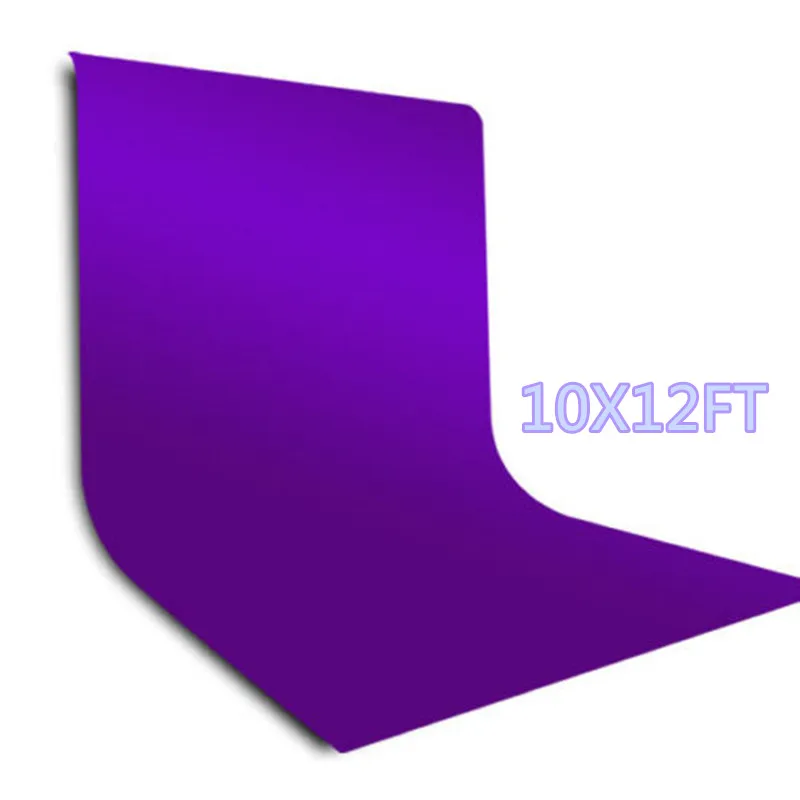 10 x 12 ft Chromakey Green Purple Muslin Background Backdrop Photography Studio 100% cotton 3x4 m | Электроника