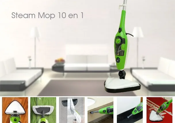 

Steam Cleaner Unique Design 10 in 1 Multiple Function Steam Mop X10 Steam Generator AS SEEN ON TV