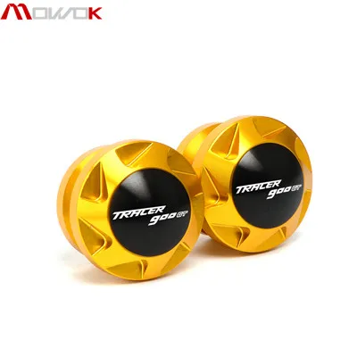 Золотой Motorfiets аксессуары Achterbrug Spoelen слайдер M6 стенд schroeven для YAMAHA TRACER 900 900GT 900/GT - Цвет: Золотой