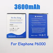 3600 мАч Elephone P6000 батарея для elephone p6000/elephone p6000 pro