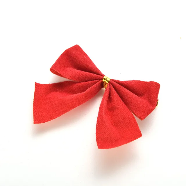 12pcs christmas tree bow