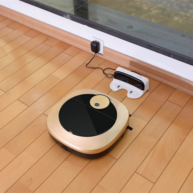 

Vacuum Cleaner Robot for Home 1200PA Dry and Wet Mopping Smart Sweeper FS700