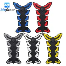 Mofaner Motorcycle 3D Rubber Sticker Tank Pad Protector Gas Oil Fuel Decal StickeFor Motor ATV Vehicles