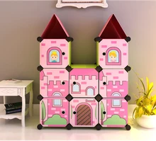big size Simple DIY shoe cloth rack creative modern multi-purpose cabinet home furniture storage baby living room decor