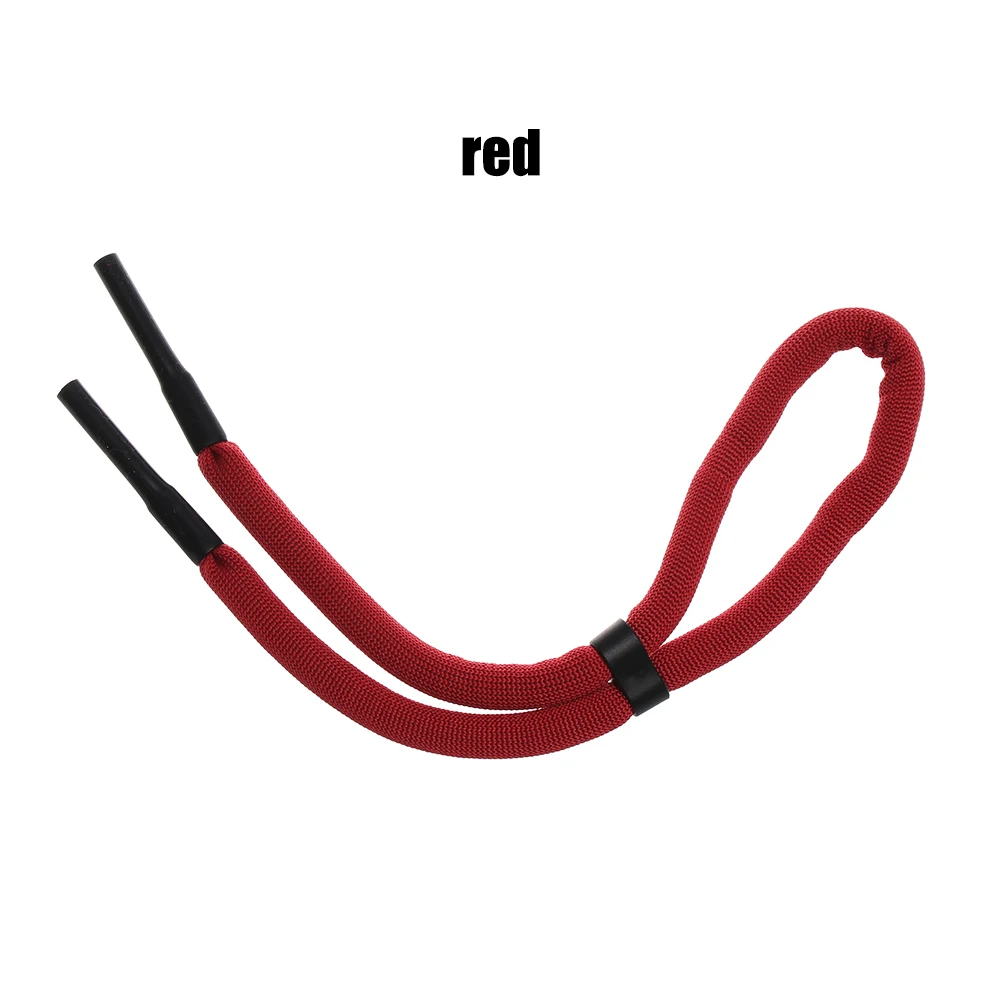 Дайвинг цепочка для очков ремешок шнур на шею для женщин и мужчин водные виды спорта цепочка для очков Солнцезащитные очки регулируемый ремешок веревка шнур - Цвет: Красный