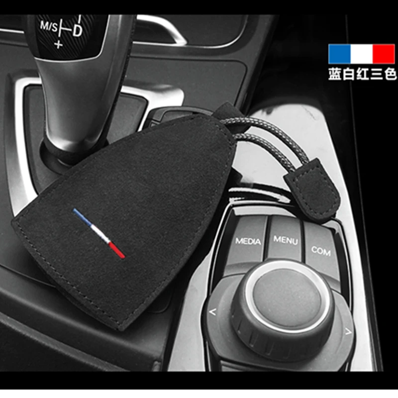 

2018 New Car styling Anti Fur Car key cover Key Case Bag Pouch For Peugeot 206 207 307 308 407 508 2008 3008 2017 Accessories