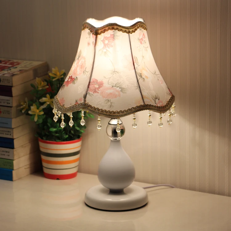  E27 European bedroom small table lamp modern dimmable LED energy-saving feeding bedside lamp adjust - 32925563687