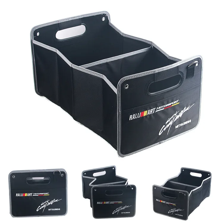 RALLIART Car Trunk Organizer Automobile Rear Racks Tidying Interior Accessories font b Storage b font Bag