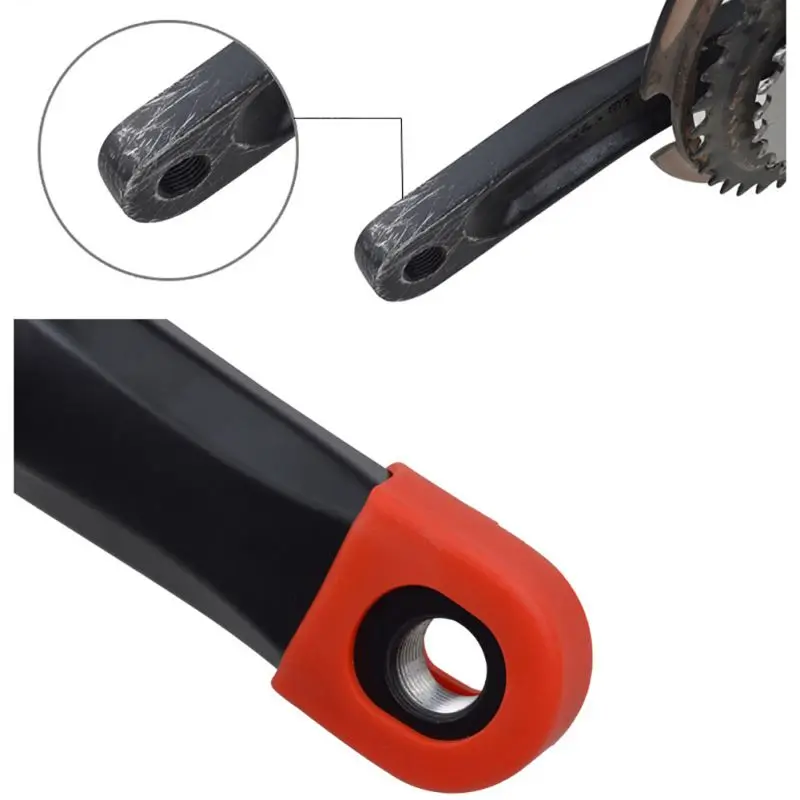 

1Pairs/Lot Bike Bicycle Crankset Silicone Cap Crank Arm End Boot Protector