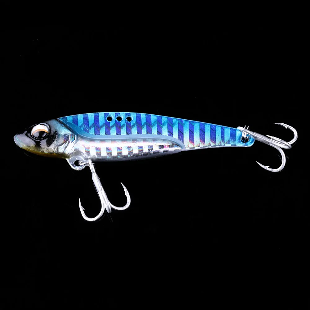  1pc Sinking VIB Fishing Lure Minnow artificial bait Vibration Winter ice Full Swimming Layer Hard B