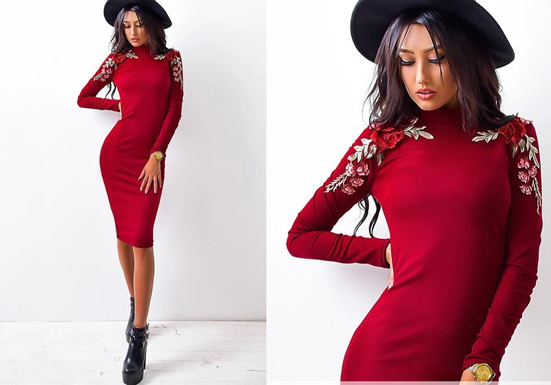 Плотные Платья С Длинным Рукавом фото 9