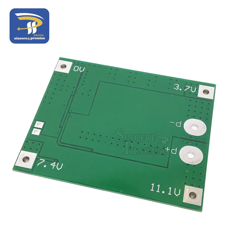 Защитная плата для аккумуляторов 3S 25A Li Ion 18650 BMS PCM bms pcm с балансиром модуля