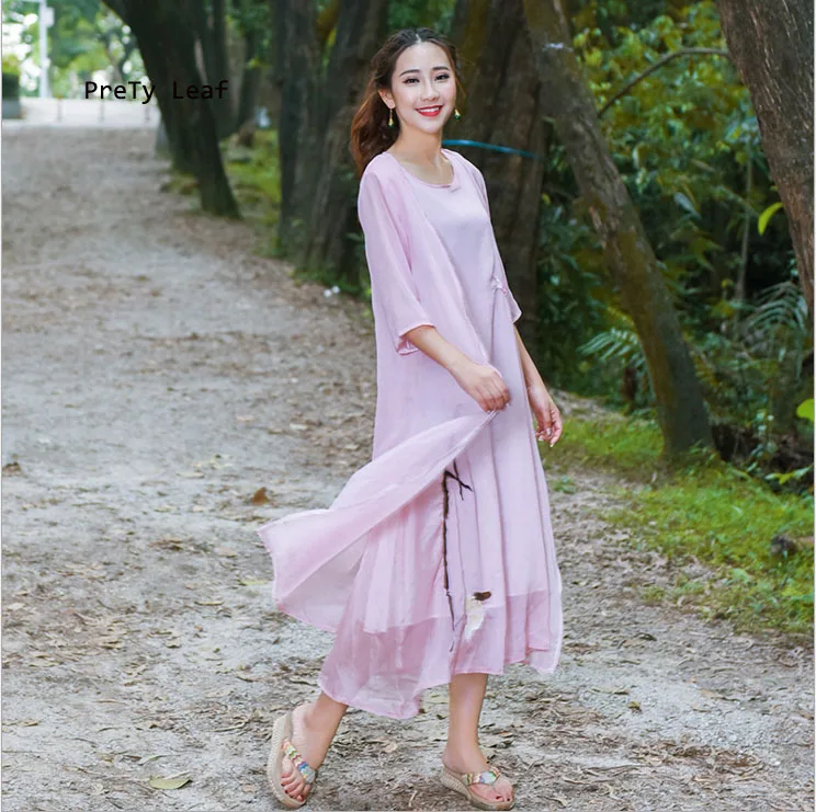 National style women's new embroidered dressembroidered dressdress