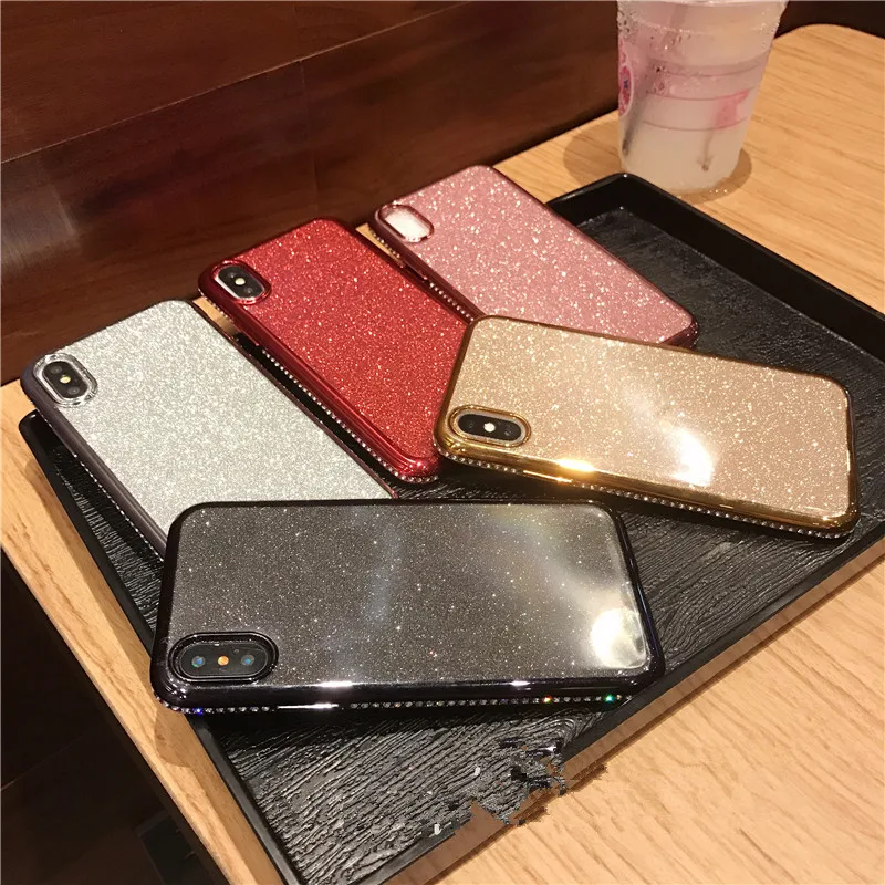 

Luxury Diamond Glitter Soft Phone Case For Samsung galaxy S10e S8 Plus s7 s9 note 9 J6 2018 A6 A8 A750 A9S A30 A70 A50 cover
