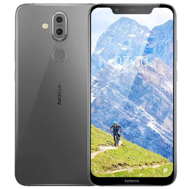 NOKIA X7 6,18 дюймов FHD полноэкранный Android Смартфон Snapdragon 710 Восьмиядерный 3500 мАч Быстрая зарядка OTG Мобильный телефон - Цвет: Night Sliver