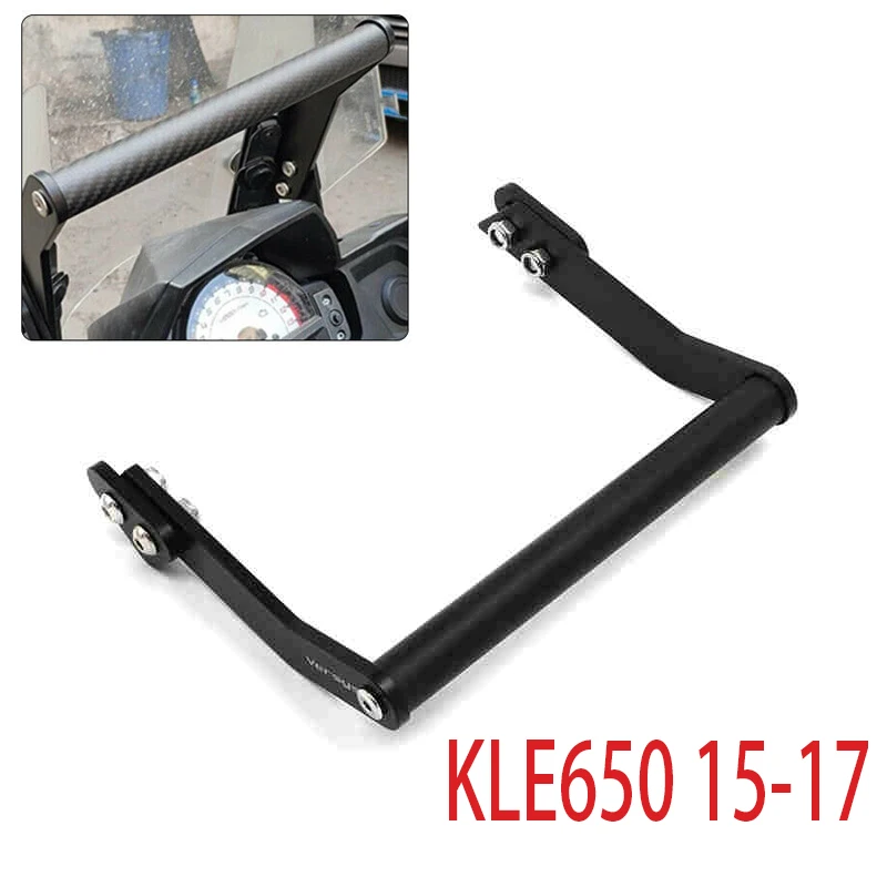 

2015 - 2017 for KAWASAKI VERSYS650 KLE650 VERSYS KLE 650 Motorcycle GPS navigation mounting bracket mount holder frame