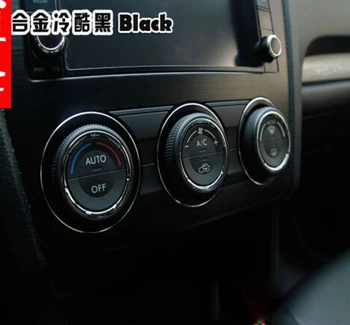 

3 Pcs Air Conditioner Control Knobs Trim Panel Switch Cover For Subaru XV