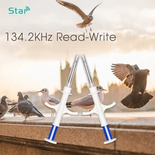 80 шт./лот) 2,12*12 мм RFID мини-чип собака шприц EM4305 ISO11784/5 FDX-B 134,2 кГц животных Для микрочипов