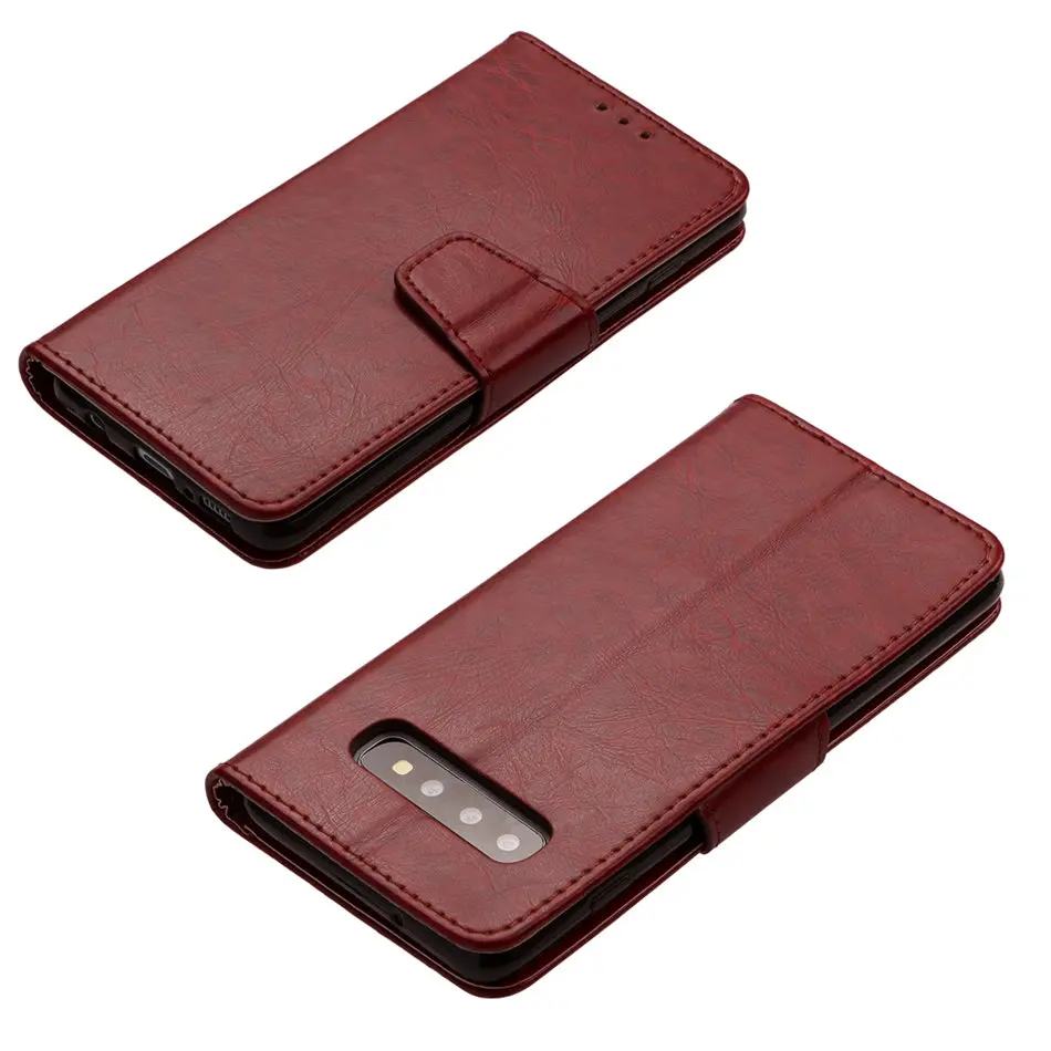 

Simple Color Case For LG Aristo 2 Plus V20 V30 Stylo 4 3 Q Stylus G7 ThinQ K8 K10 2018 2017 Vintage Leather Cover Black Red D03Z