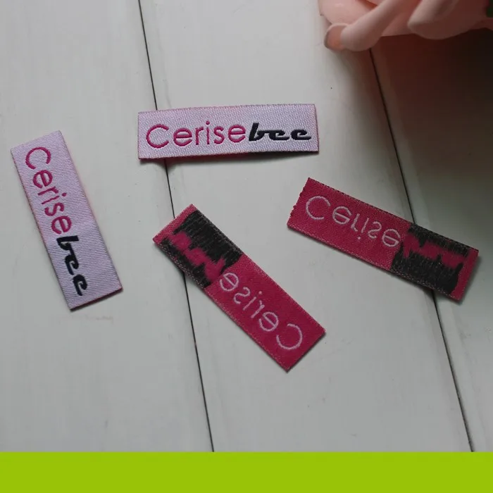 Buy Personalized glue fabrics woven labels stamp
