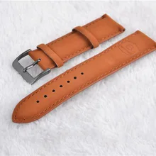 Новое поступление 22 мм кожаный ремешок для часов черный и коричневый ремешок Модный популярный принт 8 часов ремешок для часов Высокое качество ремешок