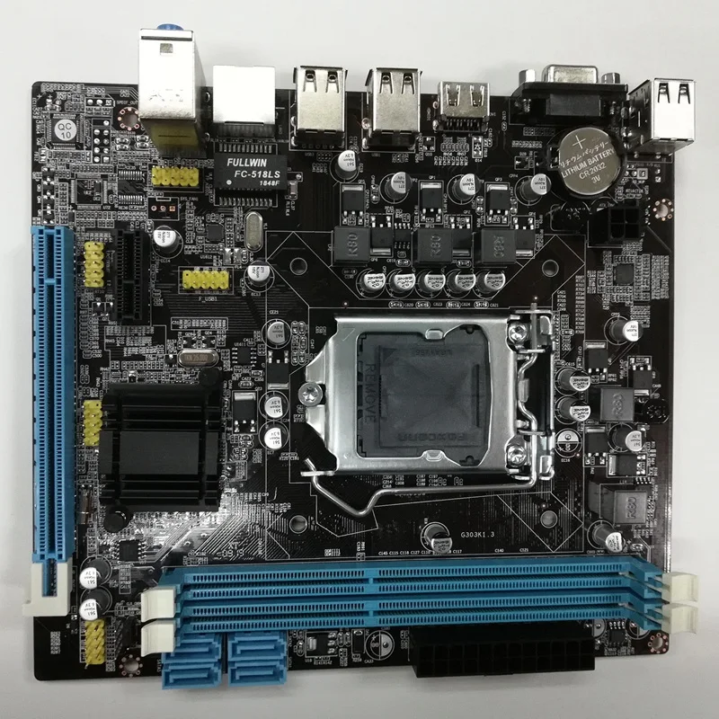 PPYY NEW H61 материнская плата для настольного компьютера Lga1155 Socket Max 16 ГБ 2Xddr3 Pc