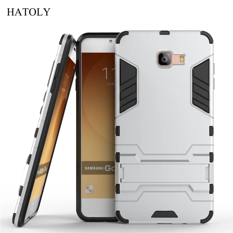 Чехол HATOLY для samsung Galaxy C9 Гибридный Силиконовый чехол на заднюю панель телефона с