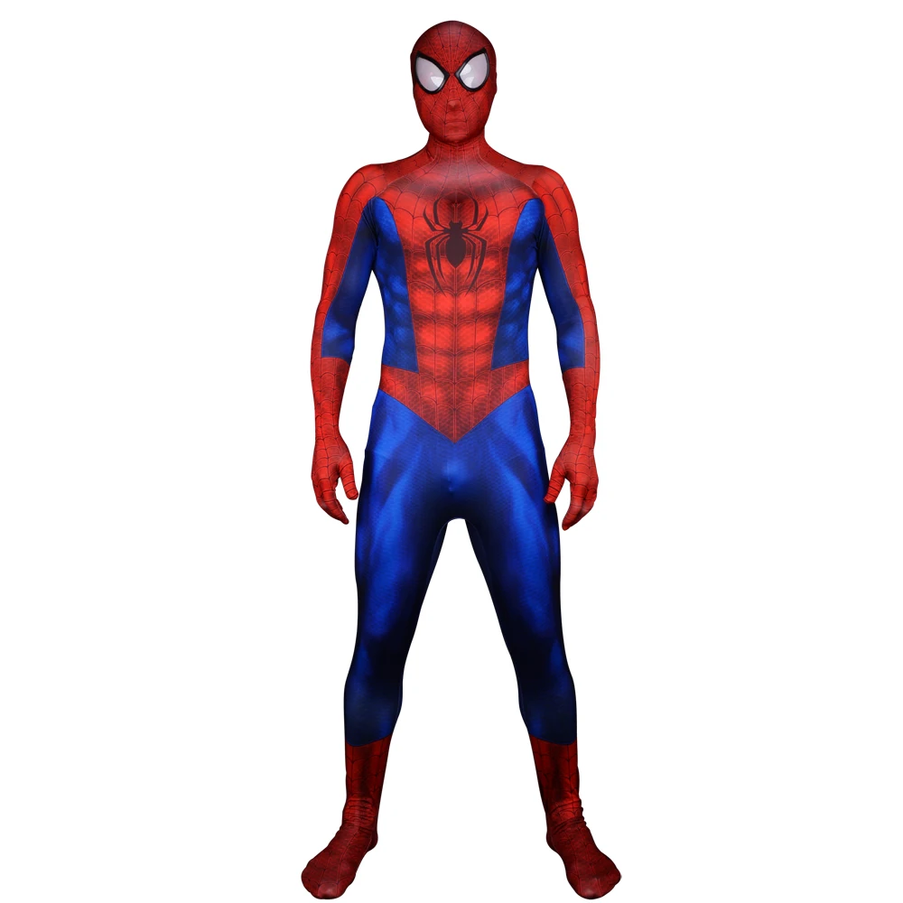Костюм Человека-паука для косплея, 3D принт Человека-паука, Zentai,,, костюм