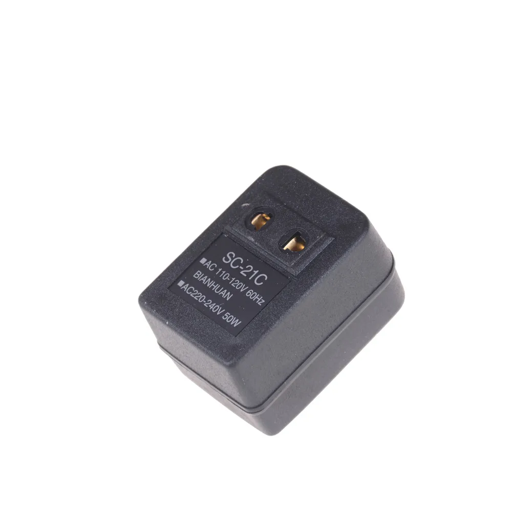 

220V 110V AC Power Voltage Converter 15W Adapter Travel Regulator Travel Portable Converter Set Up Transformer