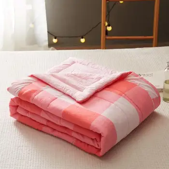

Simple DUVET COVER SET LUXURY summer QUILT Air condition quilt SINGLE DOUBLE SUPER Queen King Size Bed quilt